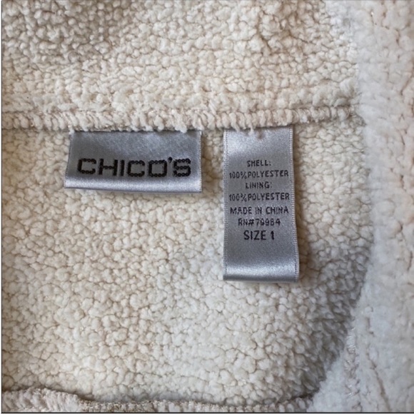 Chico's Faux Suede Jacket - Picture 7 of 7
